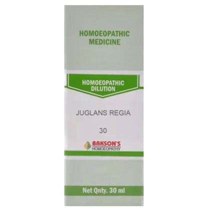 Bakson's Homeopathy Juglans Regia Dilution 30 - Classic Derma