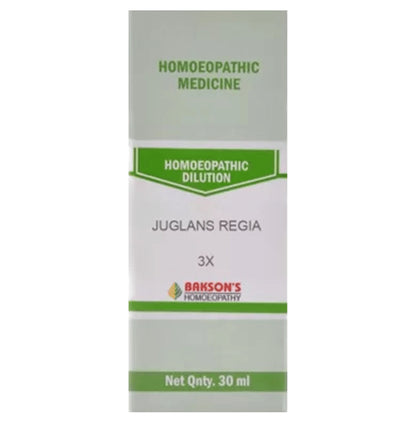 Bakson's Homeopathy Juglans Regia Dilution 3X - Classic Derma