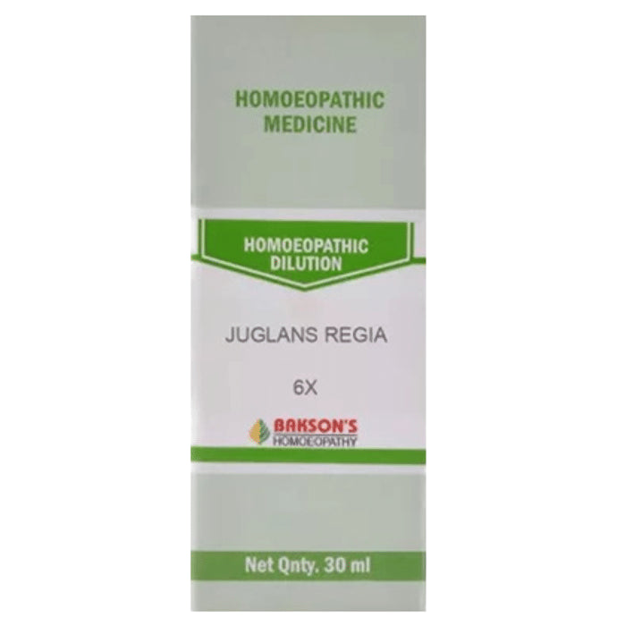 Bakson's Homeopathy Juglans Regia Dilution 6X - Classic Derma