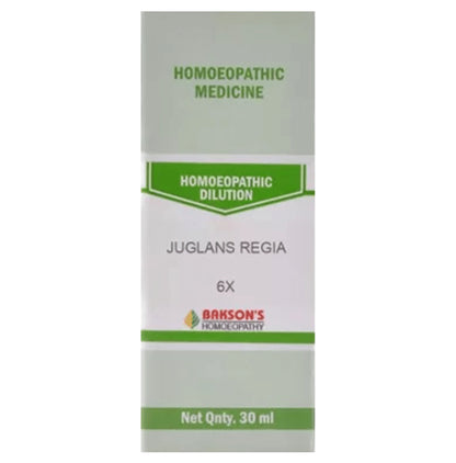 Bakson's Homeopathy Juglans Regia Dilution 6X - Classic Derma
