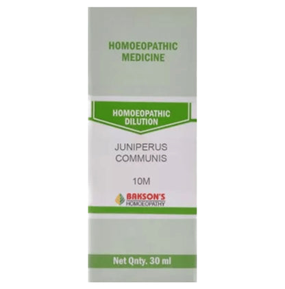 Bakson's Homeopathy Juniperus Communis Dilution 10M - Classic Derma