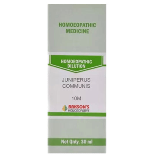 Bakson's Homeopathy Juniperus Communis Dilution 10M - Classic Derma