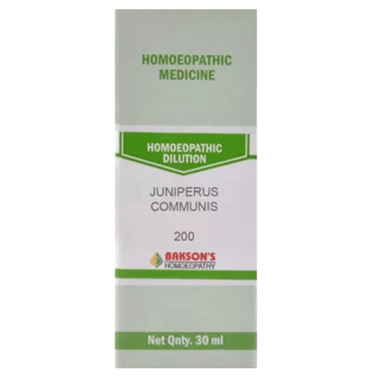 Bakson's Homeopathy Juniperus Communis Dilution 200 - Classic Derma