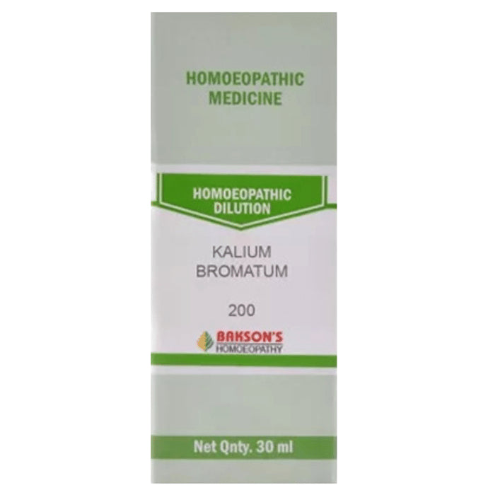 Bakson's Homeopathy Kalium Bromatum Dilution 1000 CH - Classic Derma