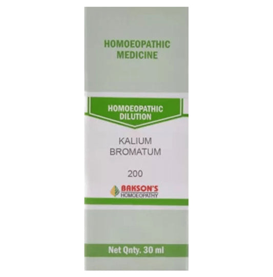 Bakson's Homeopathy Kalium Bromatum Dilution 1000 CH - Classic Derma