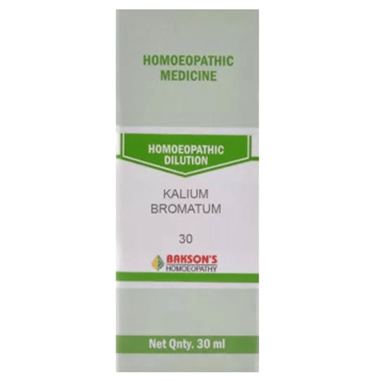 Bakson's Homeopathy Kalium Bromatum Dilution 30 - Classic Derma