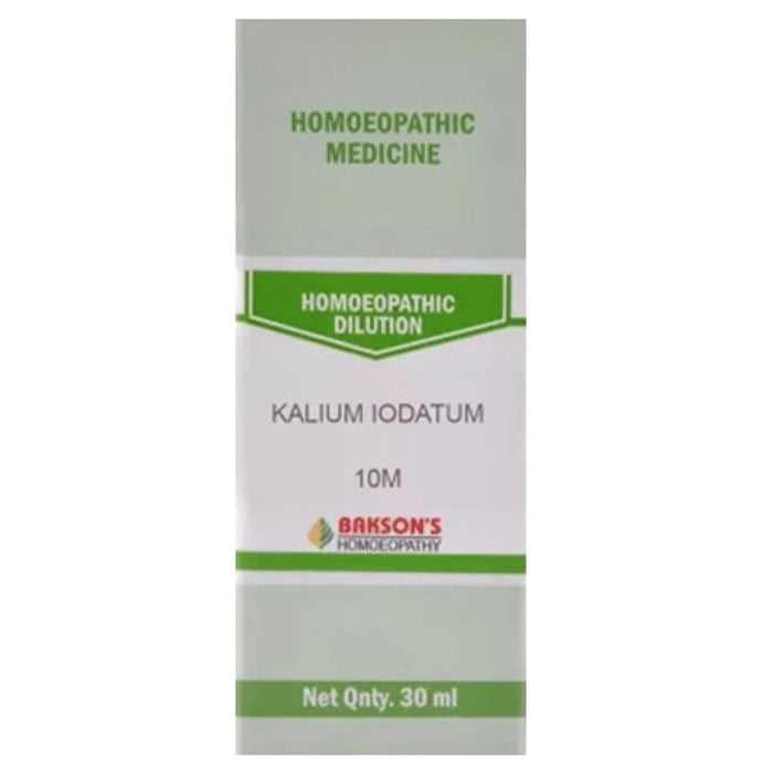 Bakson's Homeopathy Kalium Iodatum Dilution 10M - Classic Derma