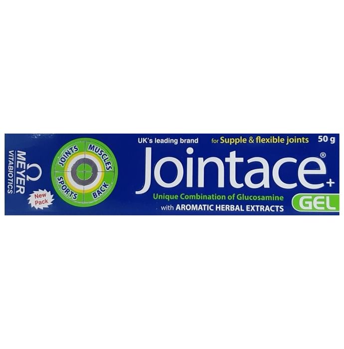Jointace Plus Gel with Glucosamine | Supports Joints, Muscles & Back - Classic Derma