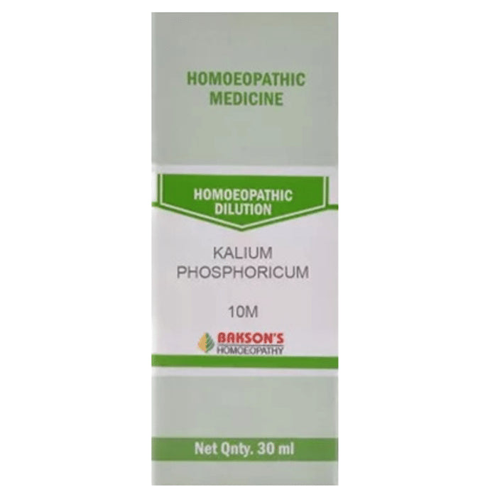 Bakson's Homeopathy Kalium Phosphoricum Dilution 10M - Classic Derma
