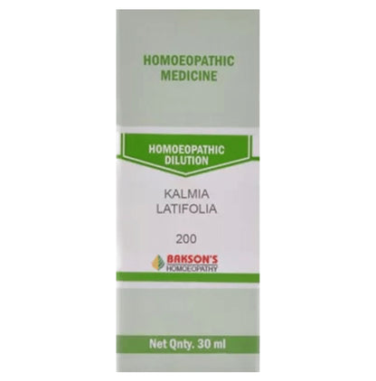 Bakson's Homeopathy Kalmia Latifolia Dilution 200 - Classic Derma