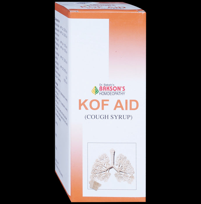 Bakson's Homeopathy Kof Aid Cough Syrup