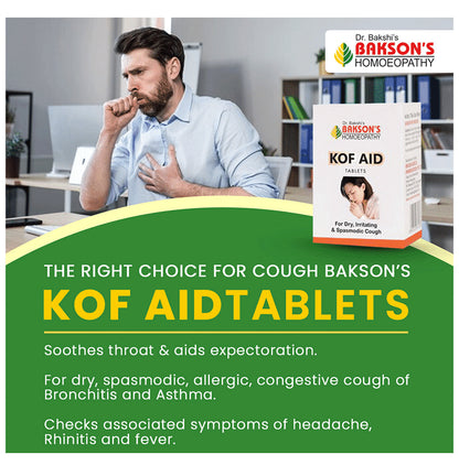 Bakson's Homeopathy Kof Aid Tablet