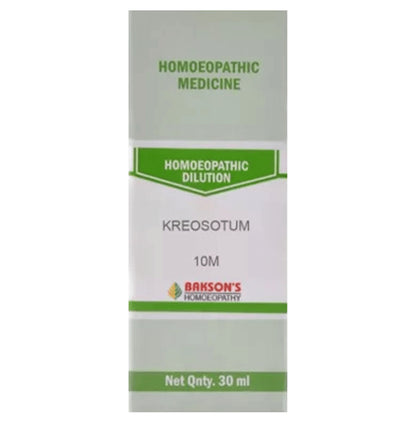 Bakson's Homeopathy Kreosotum Dilution 10M - Classic Derma