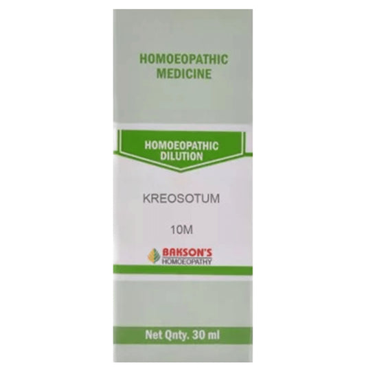 Bakson's Homeopathy Kreosotum Dilution 10M - Classic Derma