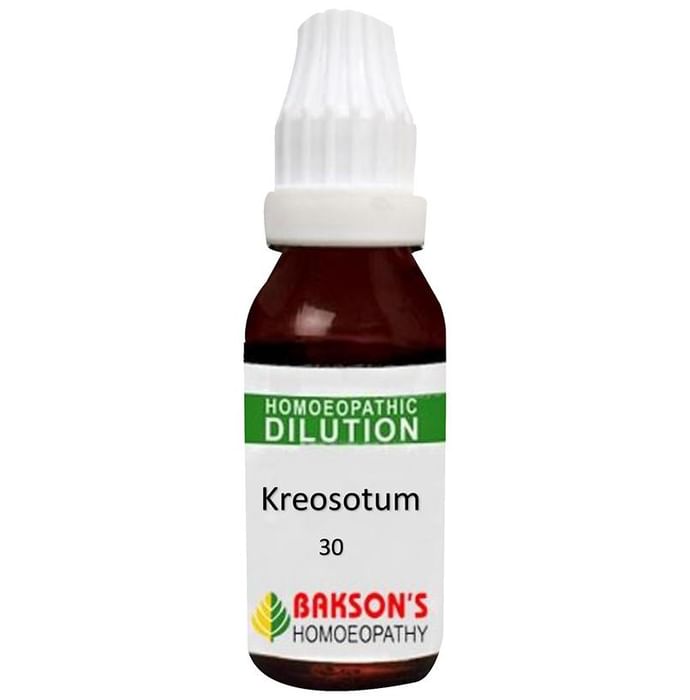 Bakson's Homeopathy Kreosotum Dilution 30 CH - Classic Derma