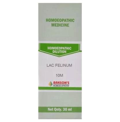 Bakson's Homeopathy Lac Felinum Dilution 10M - Classic Derma