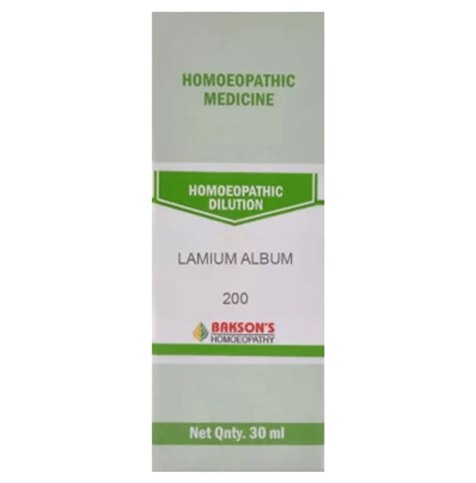 Bakson's Homeopathy Lamium Album Dilution 200 - Classic Derma