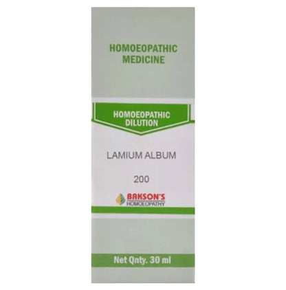 Bakson's Homeopathy Lamium Album Dilution 200 - Classic Derma