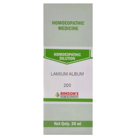 Bakson's Homeopathy Lamium Album Dilution 200 - Classic Derma