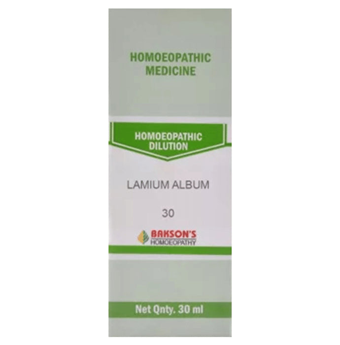 Bakson's Homeopathy Lamium Album Dilution 30 - Classic Derma