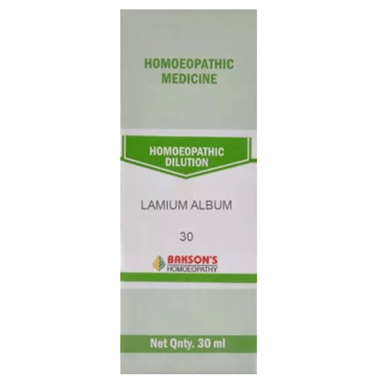 Bakson's Homeopathy Lamium Album Dilution 30 - Classic Derma