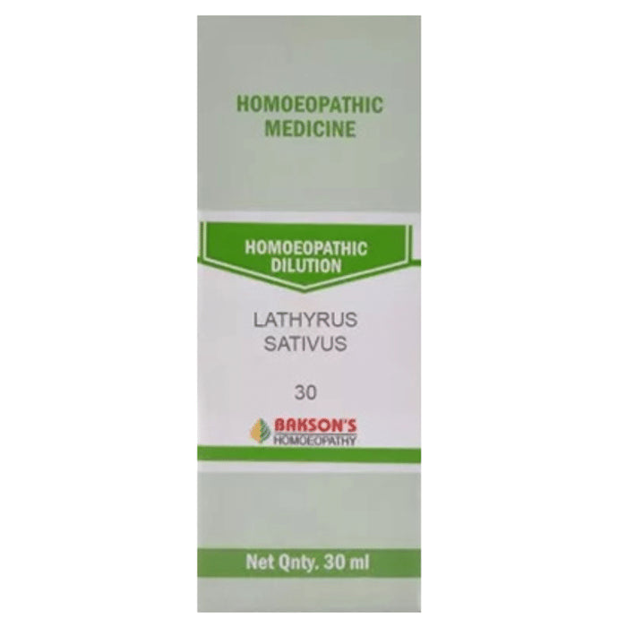 Bakson's Homeopathy Lathyrus Sativus Dilution 30 - Classic Derma