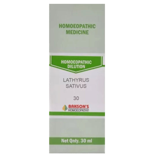 Bakson's Homeopathy Lathyrus Sativus Dilution 30 - Classic Derma
