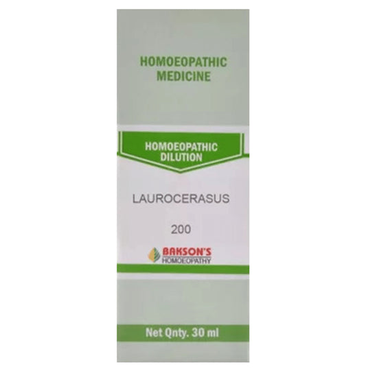 Bakson's Homeopathy Laurocerasus Dilution 200 - Classic Derma