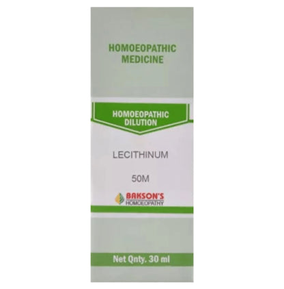 Bakson's Homeopathy Lecithinum Dilution 50M - Classic Derma