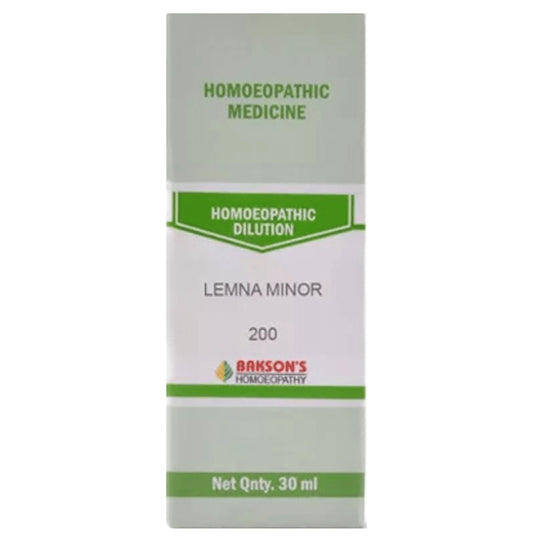 Bakson's Homeopathy Lemna Minor Dilution 200 CH - Classic Derma