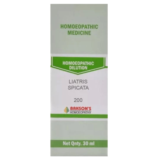 Bakson's Homeopathy Liatris Spicata Dilution 200 - Classic Derma