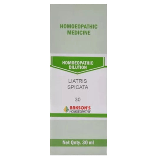 Bakson's Homeopathy Liatris Spicata Dilution 30 - Classic Derma