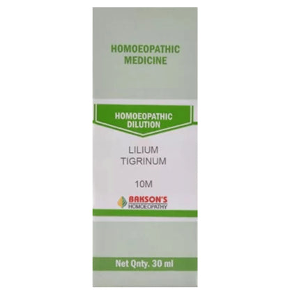 Bakson's Homeopathy Lilium Tigrinum Dilution 10M - Classic Derma