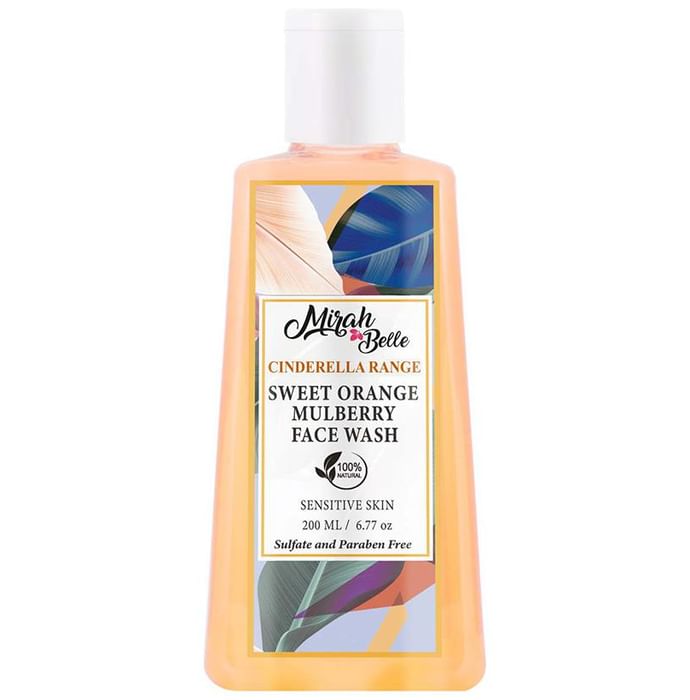 Mirah Belle Cindrella Range Face Wash (200ml Each) Sweet Orange Mulberry - Classic Derma