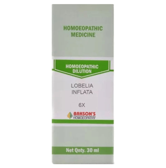 Bakson's Homeopathy Lobelia Inflata Dilution 6X - Classic Derma