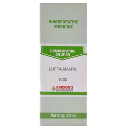 Bakson's Homeopathy Luffa Amara Dilution 1000 CH - Classic Derma