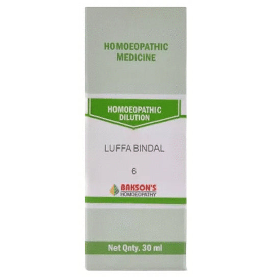 Bakson's Homeopathy Luffa Bindal Dilution 6 CH - Classic Derma