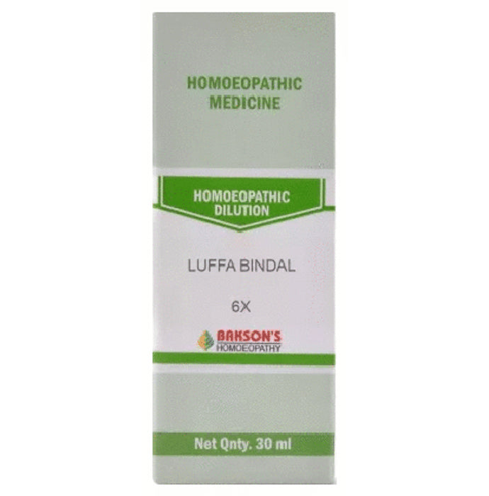 Bakson's Homeopathy Luffa Bindal Dilution 6X - Classic Derma