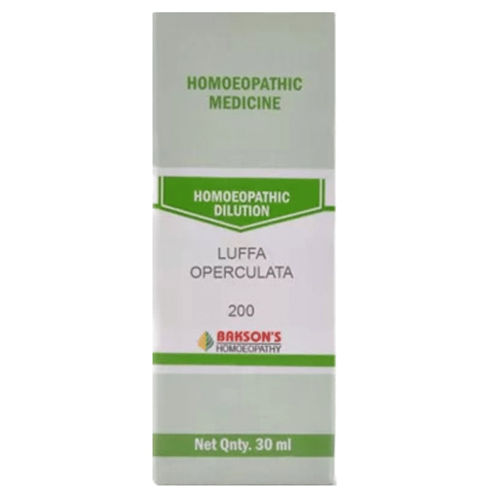 Bakson's Homeopathy Luffa Operculata Dilution 200 - Classic Derma