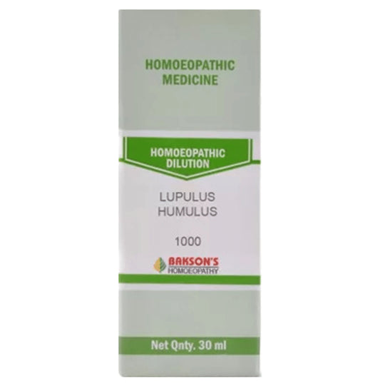 Bakson's Homeopathy Lupulus Humulus Dilution 1000 CH - Classic Derma