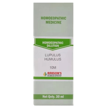 Bakson's Homeopathy Lupulus Humulus Dilution 10M - Classic Derma