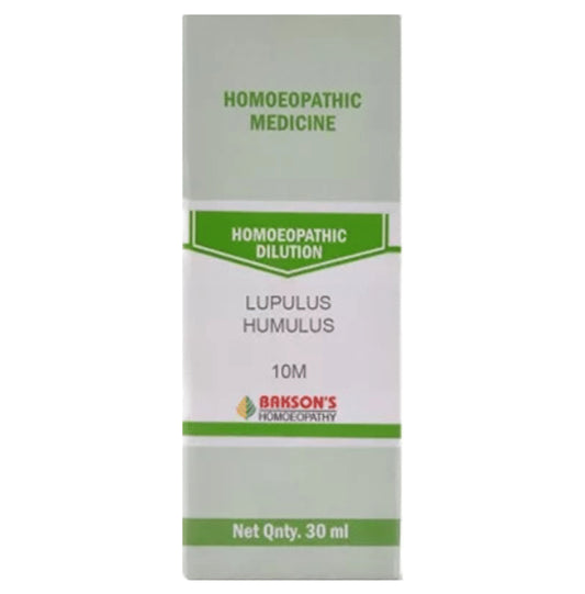 Bakson's Homeopathy Lupulus Humulus Dilution 10M - Classic Derma