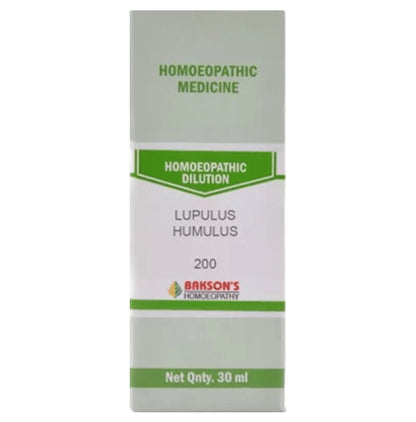 Bakson's Homeopathy Lupulus Humulus Dilution 200 - Classic Derma