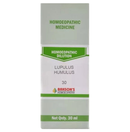 Bakson's Homeopathy Lupulus Humulus Dilution 30 - Classic Derma