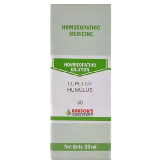 Bakson's Homeopathy Lupulus Humulus Dilution 30 - Classic Derma