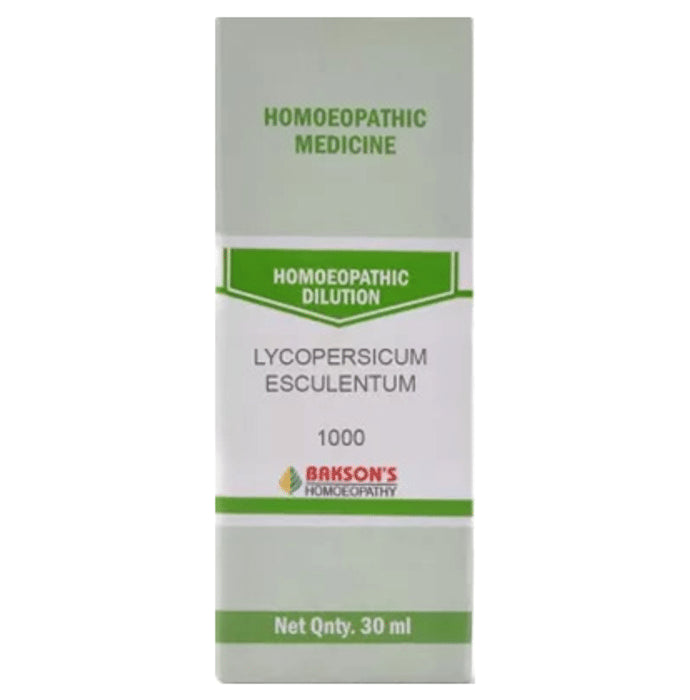 Bakson's Homeopathy Lycopersicum Esculentum Dilution 1000 CH - Classic Derma
