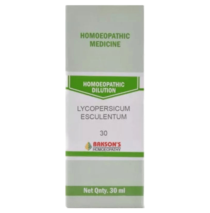 Bakson's Homeopathy Lycopersicum Esculentum Dilution 30 - Classic Derma
