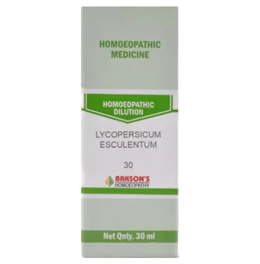 Bakson's Homeopathy Lycopersicum Esculentum Dilution 30 - Classic Derma