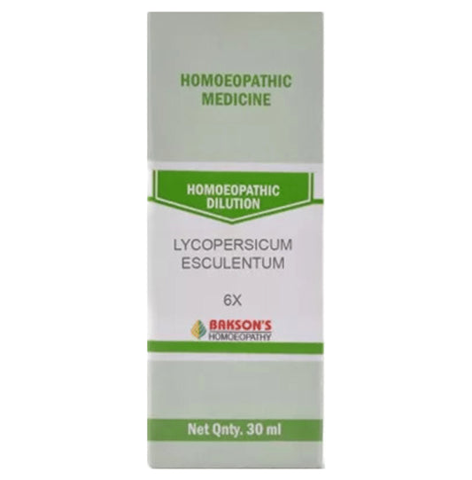 Bakson's Homeopathy Lycopersicum Esculentum Dilution 6X - Classic Derma