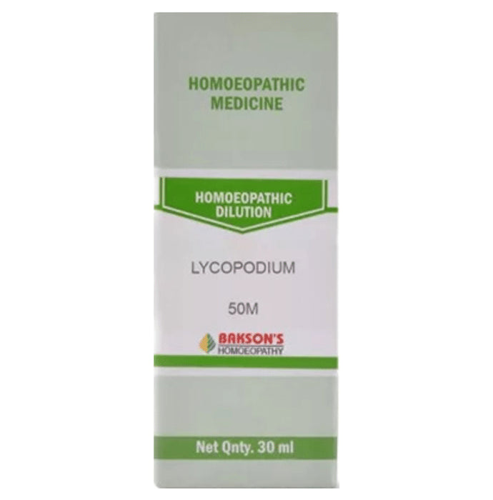 Bakson's Homeopathy Lycopodium Dilution 50M - Classic Derma